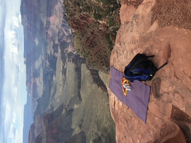 Relaxing in the Grand Canyon at South Kaibab Trail!